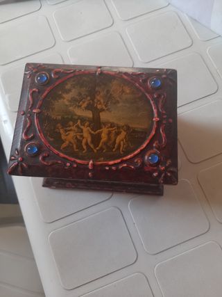 Joyero antiguo madera
