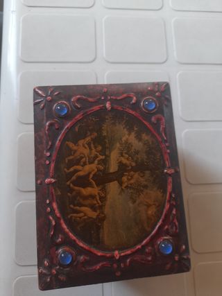 Joyero antiguo madera