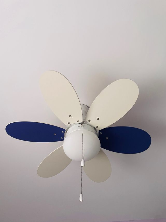 Ventilador techo infantil multicolor