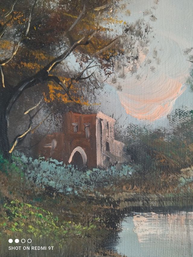 Quadro paesaggio vintage