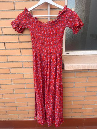 Vestido rojo Urban Outfitters XS