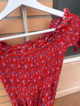Vestido rojo Urban Outfitters XS