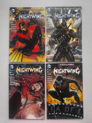 Nightwing 1-4 Nuevo Universo DC Comics