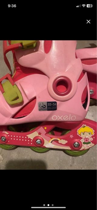 Patines Oxelo niña 32-34