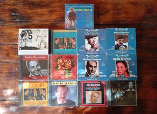 13 CDs Latinos - Boleros & Tangos