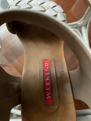 Sandalias Weekend Blancas 40