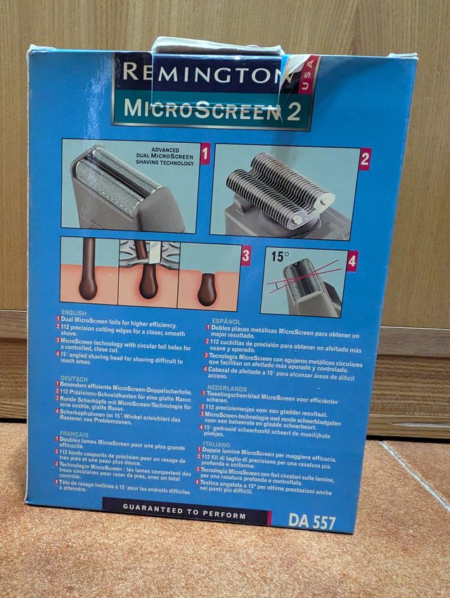 Remington Microscreen 2 DA 557 - Rasoio