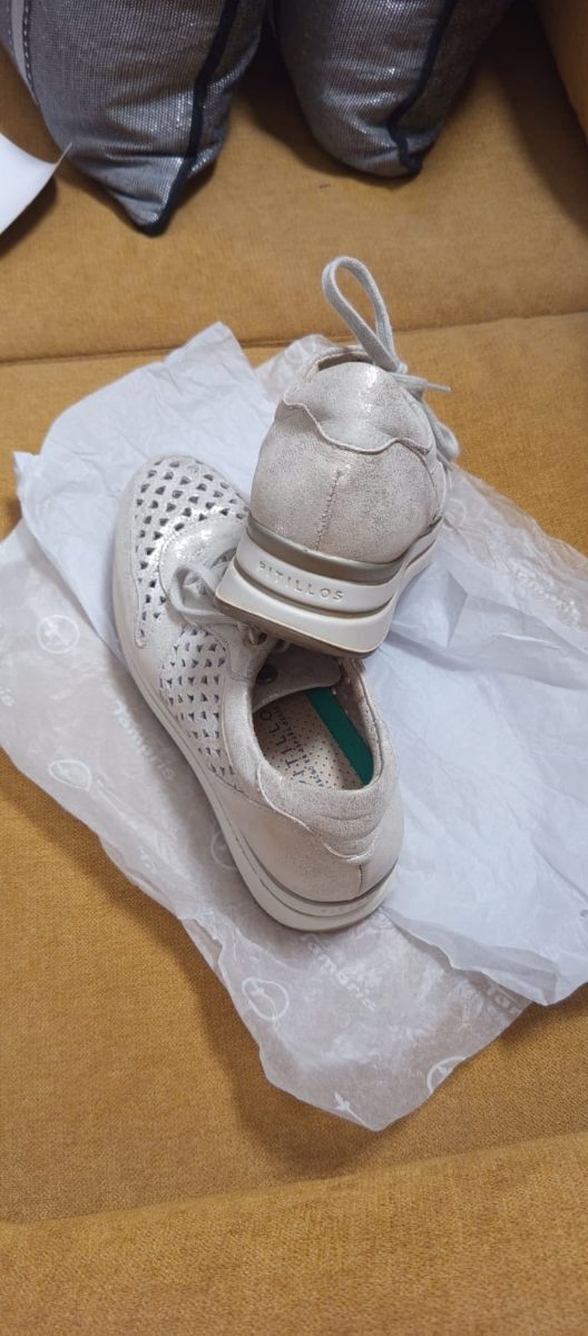 Zapatillas Pitillos Plata
