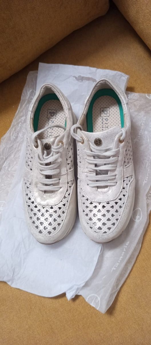 Zapatillas Pitillos Plata