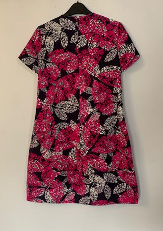 Vestido Carolina Herrera XS - Rosa y Negro