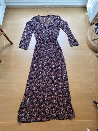 Vestido largo flores - Túnica