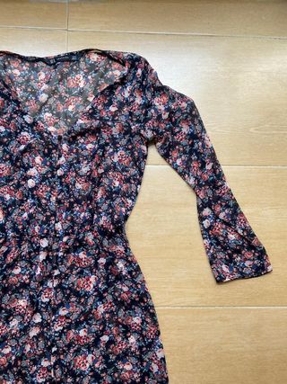 Vestido largo flores - Túnica