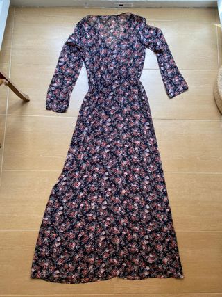 Vestido largo flores - Túnica