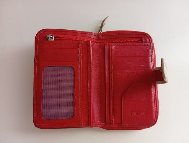 Pielnoble - Monedero Rojo