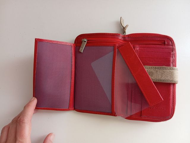 Pielnoble - Monedero Rojo