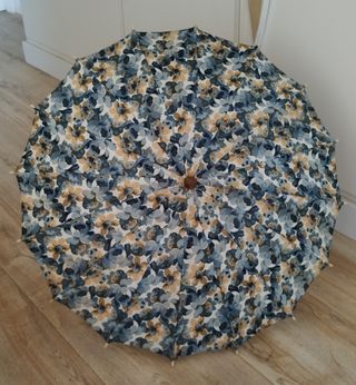 Sombrilla vintage floral