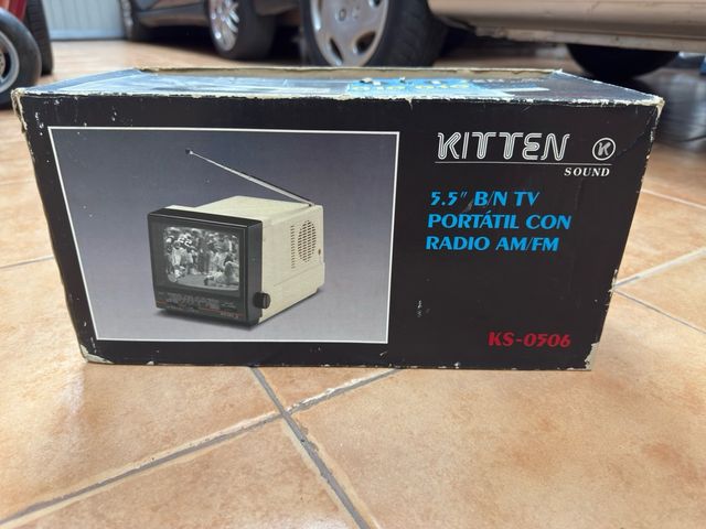 TV Portátil Kitten 5.5" B/N