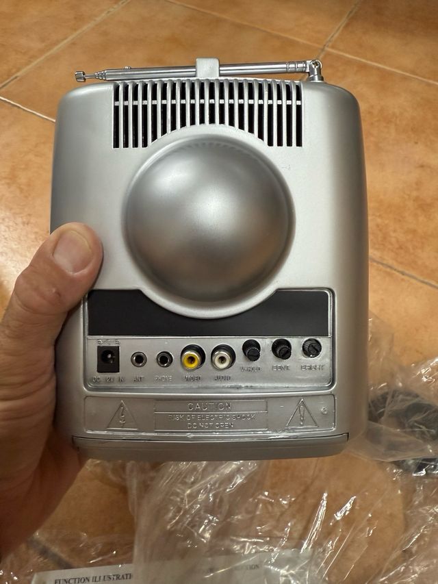 Mini TV B/N R.S. - Radio AM/FM