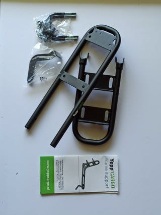 Portapacchi anteriore, ideale per animali domestici e bici da turismo