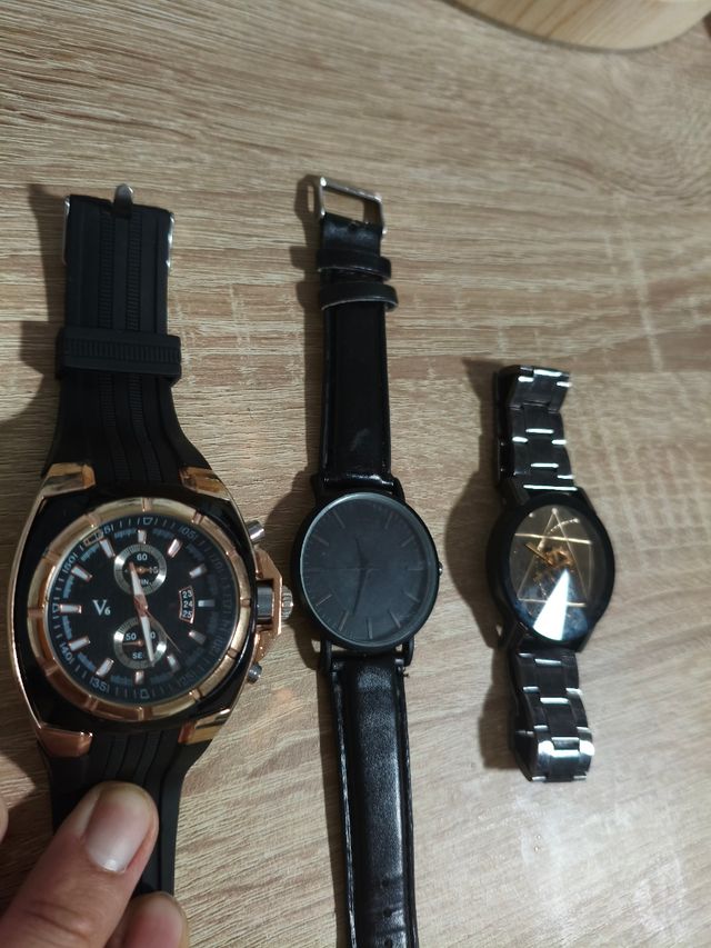 PACK 6 RELOJES VARIOS