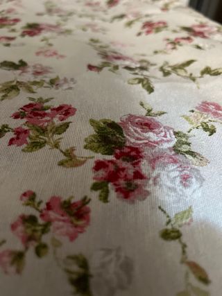 Bolso loneta flores - 55x57cm