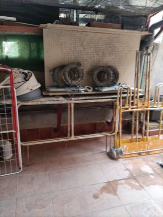 Andamio colgante 150x90 + cable 30m