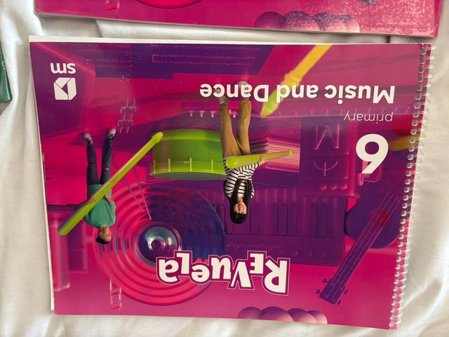 Libro y cuaderno de música 6° primaria