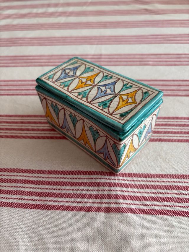 Caja cerámica estilo andalusi