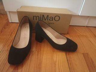 Zapatos miMaO ante negros 36