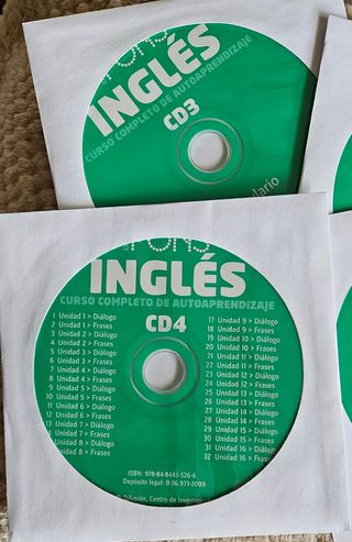 Curso Inglés Pons: 2 libros + 4CDs + DVD