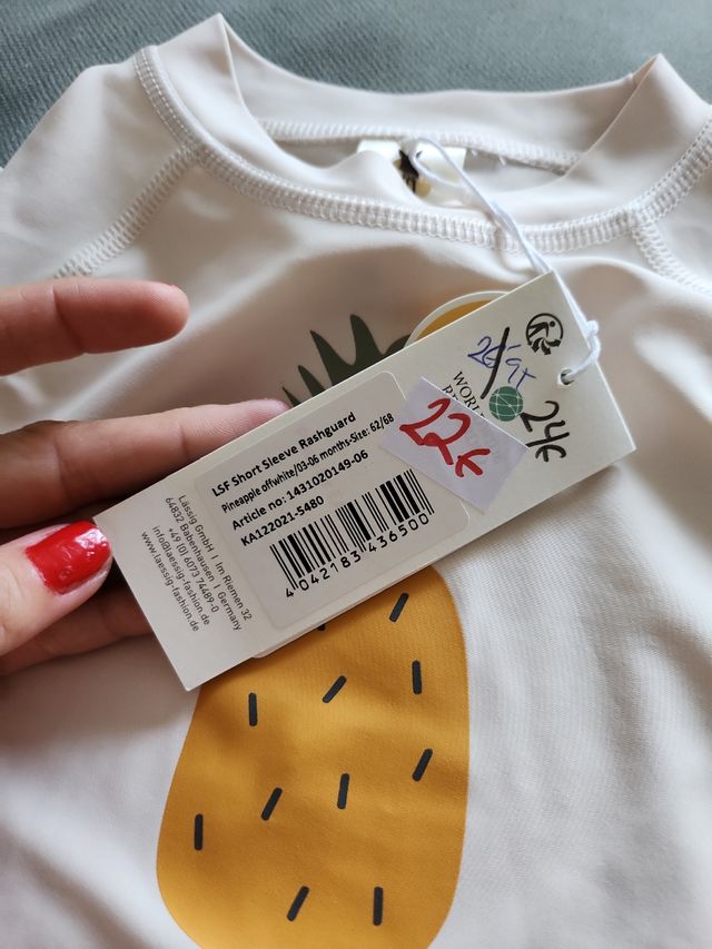 Camiseta solar bebé LASSIG