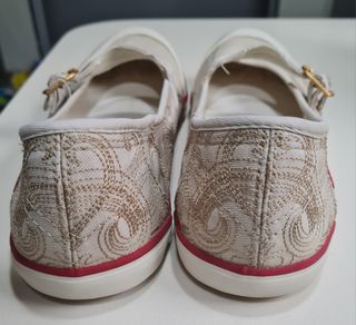 Bailarinas Levis beige/doradas