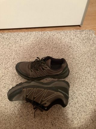 Zapatillas Salomon Senderismo Marrón