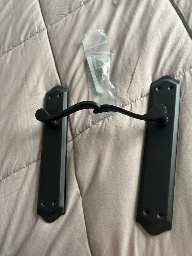 Manijas puerta negras - Juego 2