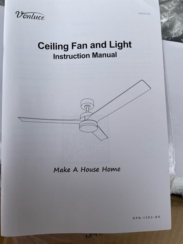 Ventilador VONLUCE - Negro