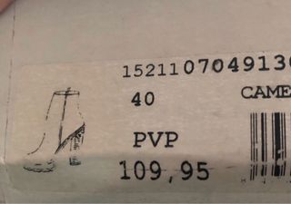 Botas Hakei beige tacón