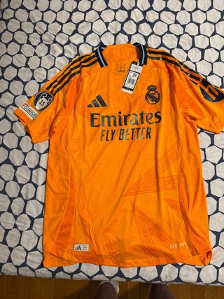 Camiseta Real Madrid Adidas Naranja