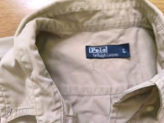Camisa Ralph Lauren beige (Polo)