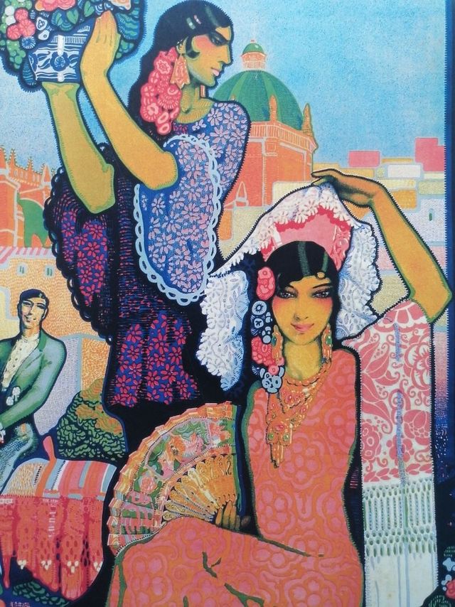 ARTE. JEREZ. CARTEL 1929. REPRODUCCIÓN