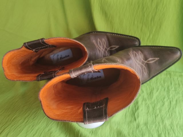 Stivali Cowboy BATA Marroni Tg.42