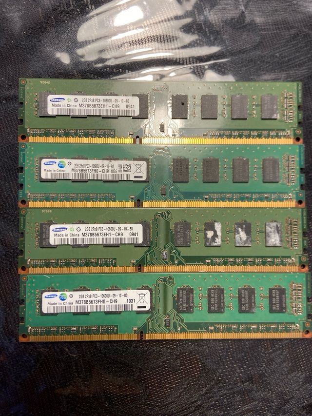 8GB RAM DDR3 Samsung PC - Pack x4