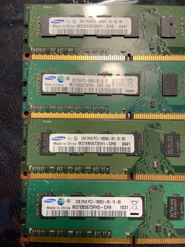 8GB RAM DDR3 Samsung PC - Pack x4