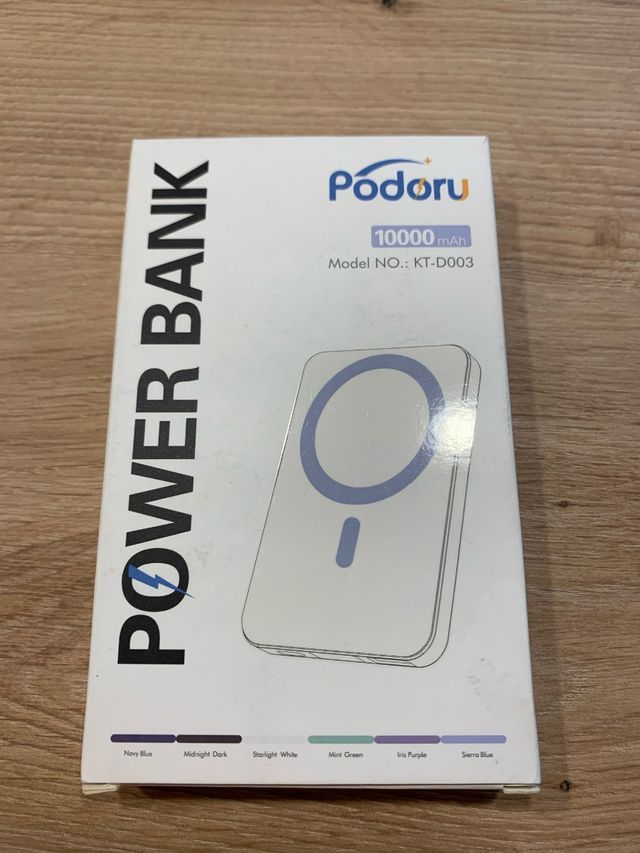 Podoru Power Bank 10000mAh con Safe Mag