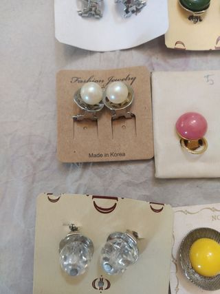 Pendientes de clip pinza