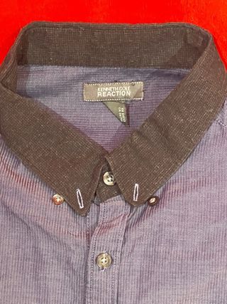 Camicia Kenneth Cole Reaction blu e nera