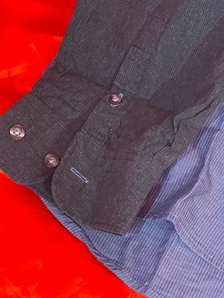 Camicia Kenneth Cole Reaction blu e nera