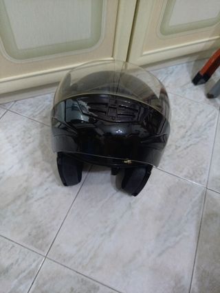 Casco moto B-Square nero