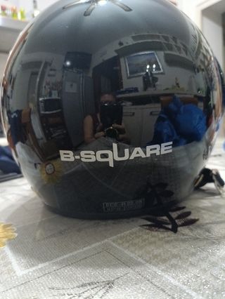 Casco moto B-Square nero