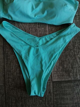 Bikini Etam turquesa - Baño