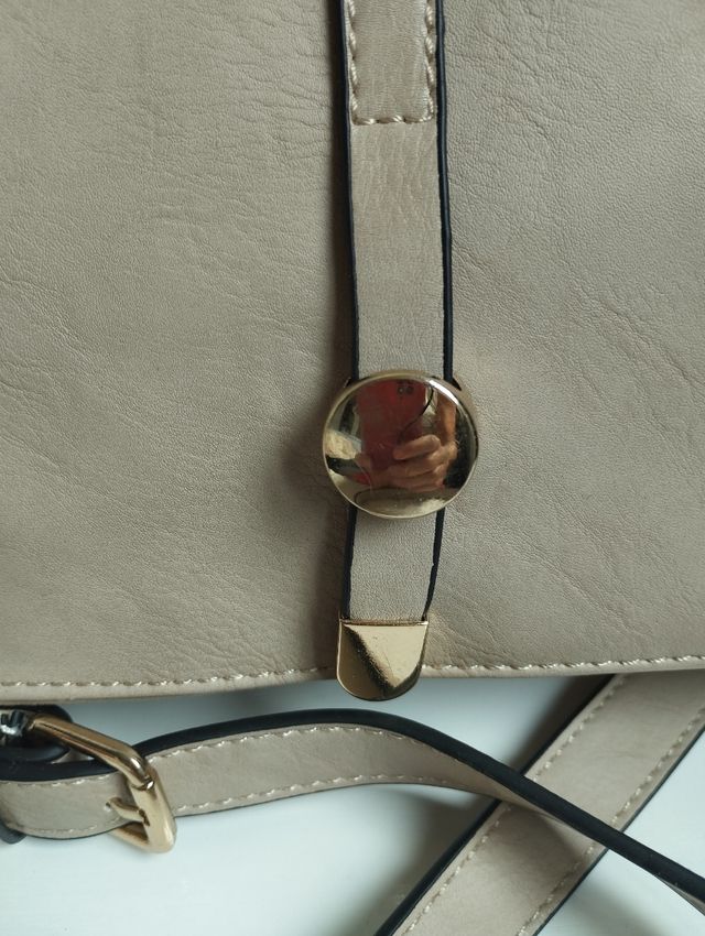 Borsa beige tracolla